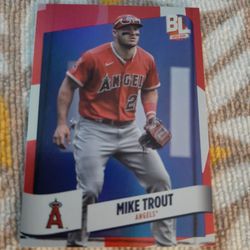 Mike Trout Baseball Card 