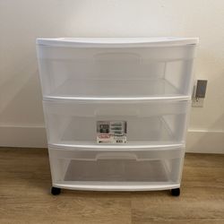 Sterilite 3 Drawer Cart
