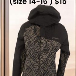 Columbia Jacket Size 14-16 