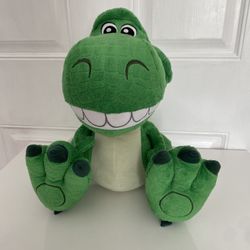 Disney Parks Toy Story Rex The Dinosaur Big Feet Plush Toy 12 Inch