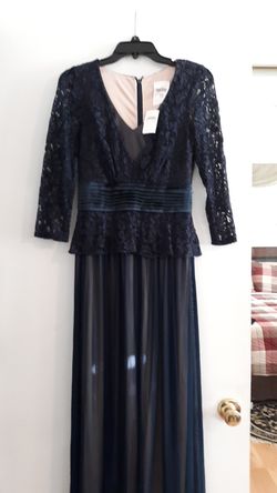 Navy blue lace dress size 4 women