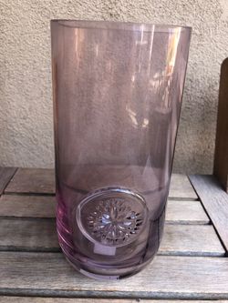 Violet vase