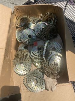 Roofing nails 1 1/4” X .120 Coil EG/smooth shank
