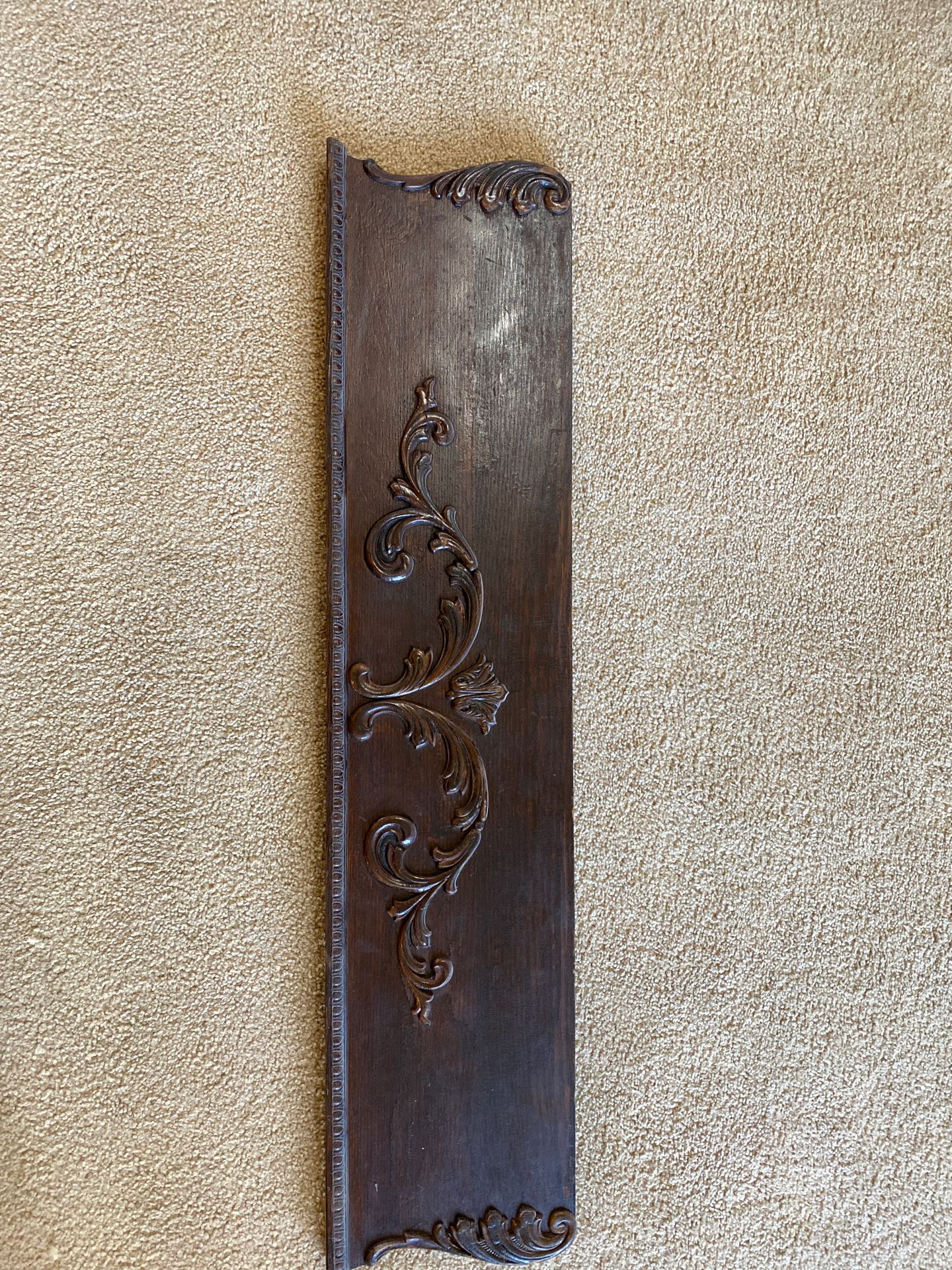 Antique wood piece