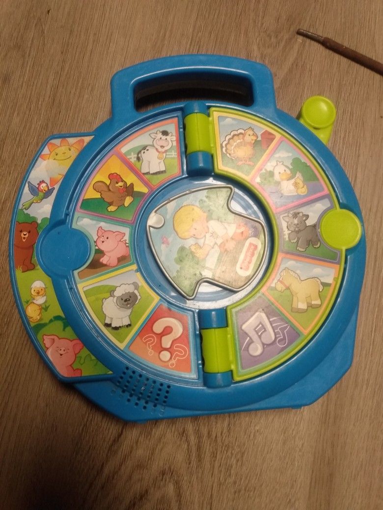 Vintage Fisher Price Little People See n'Say