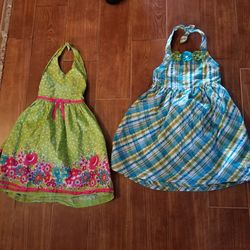2 girls size 6 Boutique dresses pd $89