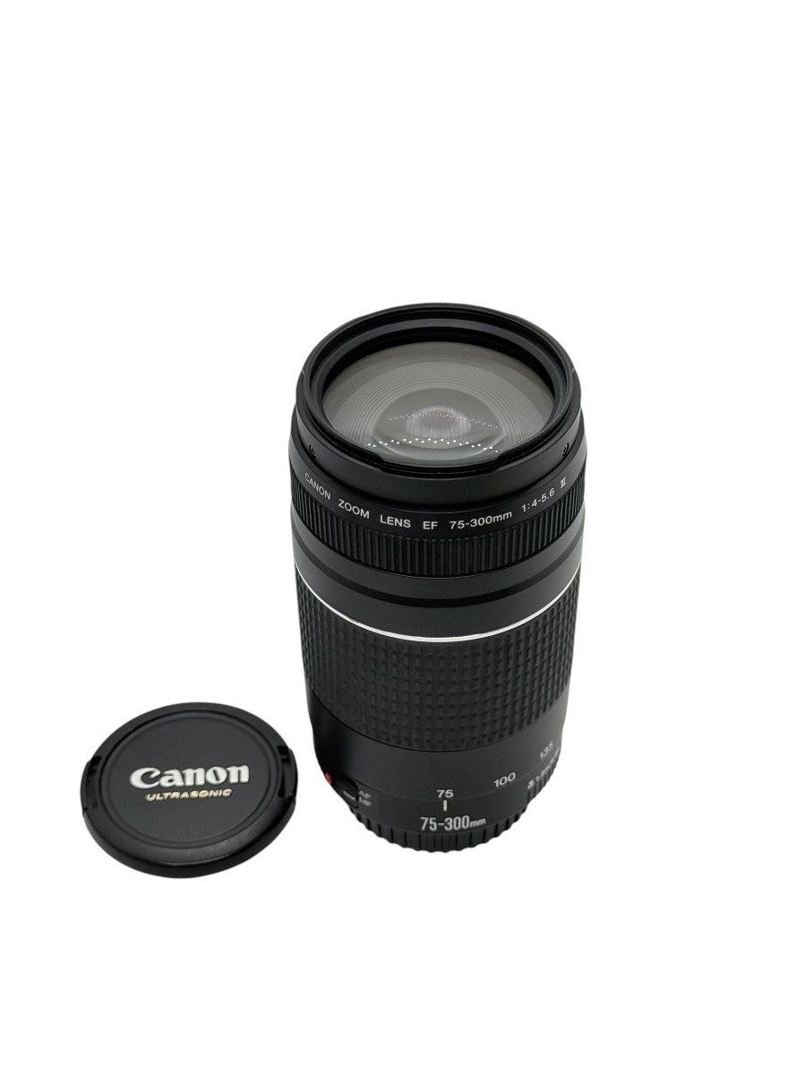 Canon Zoom Lens EF 75-300mm 1:4-5.6 III Telephoto Lens