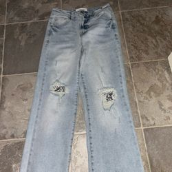 Womens Risen Jeans 
