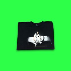 Billie Eilish When We Sleep Tour 2019 Concert Black T-Shirt Size Mens 3XL 