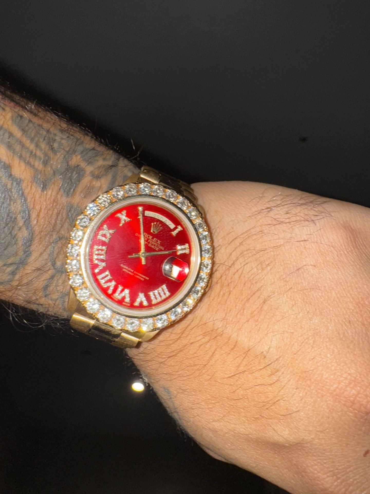 Rolex Day date Big Diamond 36 FIRM ON PRICE