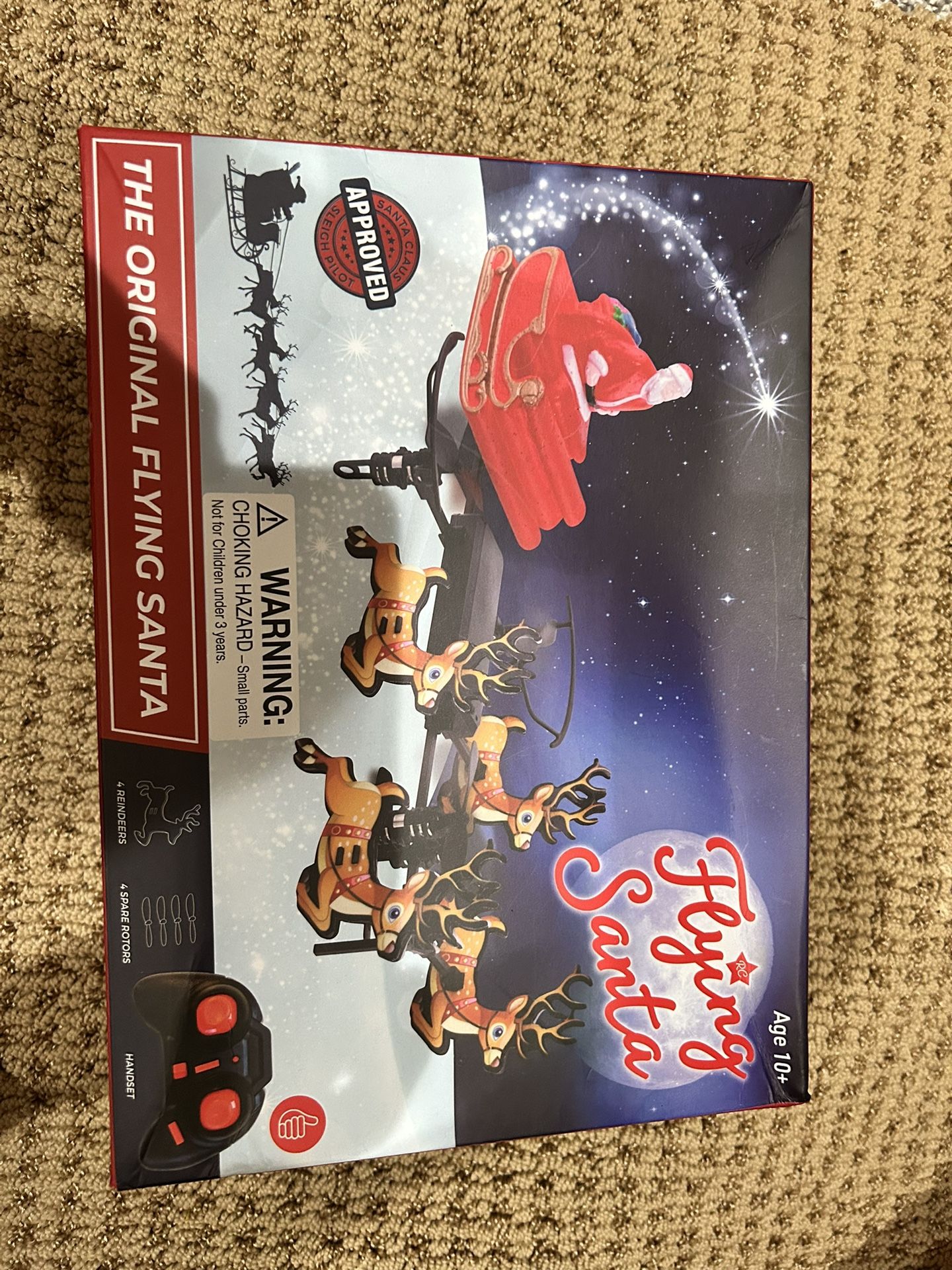 New Flying Santa Drone Christmas Gift 