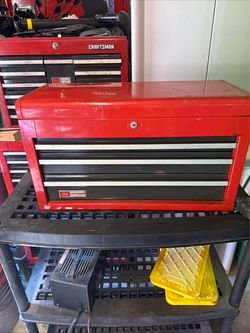 CRAFTSMAN 3 DRAWER TOP MECHANICS TOOL CHEST BOX