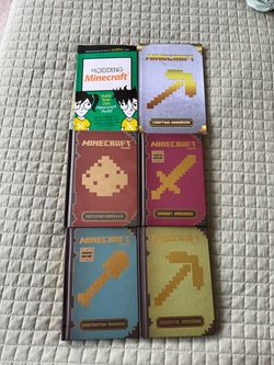 Minecraft Handbook Collection + Modding Book – 6 Books