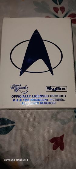 Vintage Picard Star Trek 23 Karat Gold Card $20