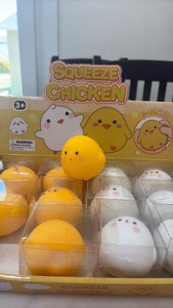 Squeeze chicken squishy