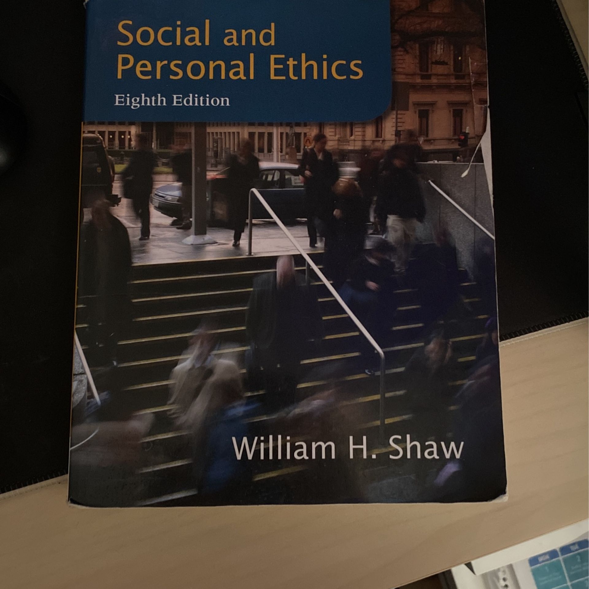 Social And Personal Ethics 8th Edition