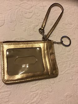 Coach authentic ID wallet used once