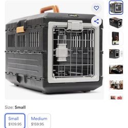 MiraPet Small Collapsing Pet Crate