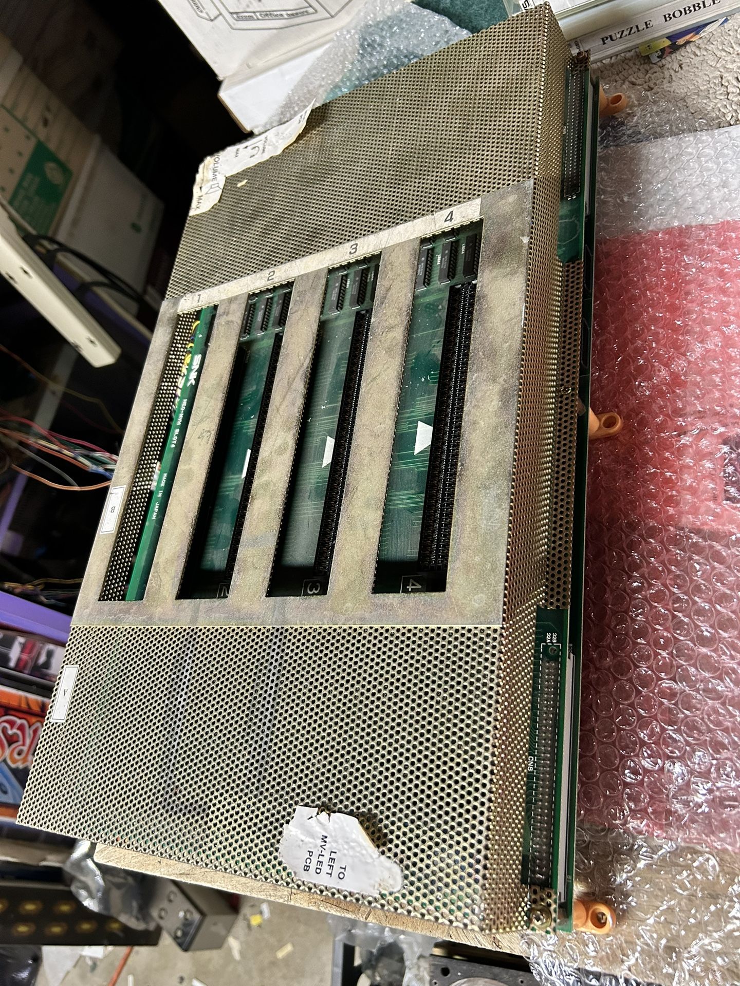 Neo Geo 4 Slot Arcade Game Jamma Pcb Board