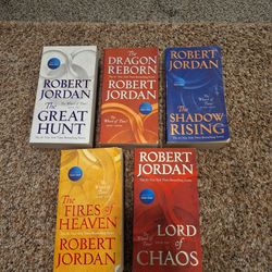 Wheel Of Time books #2-6