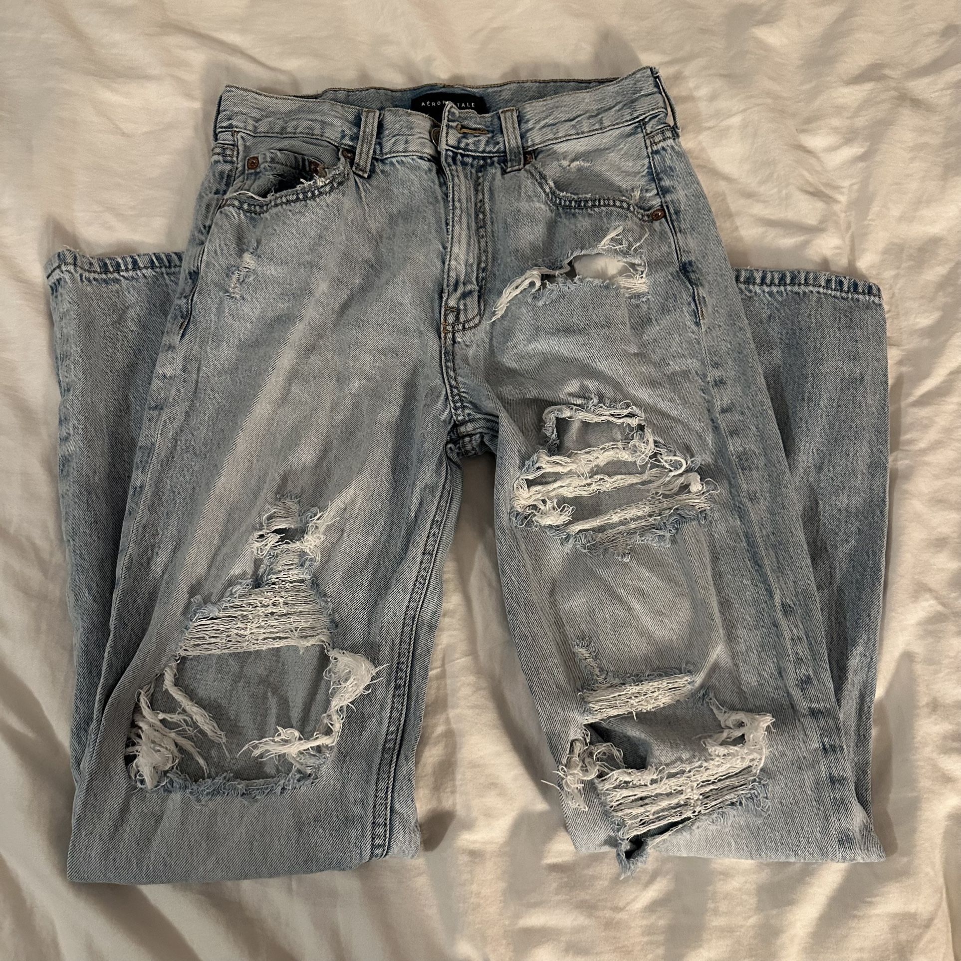 Ripped Aeropostale Jeans 28” Waist