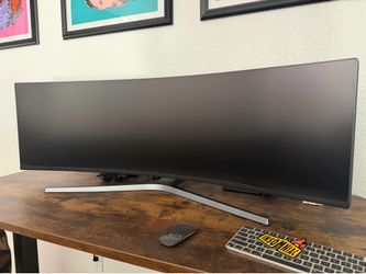 Samsung 49 ultra wide computer monitor