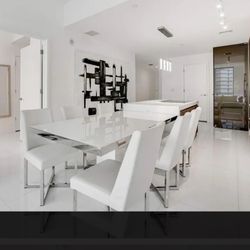 Modern Dining room Table With 6 Chairs 