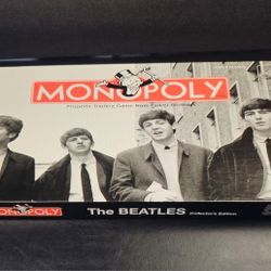 2008 THE BEATLES Collectors Edition Official Monopoly Board Game