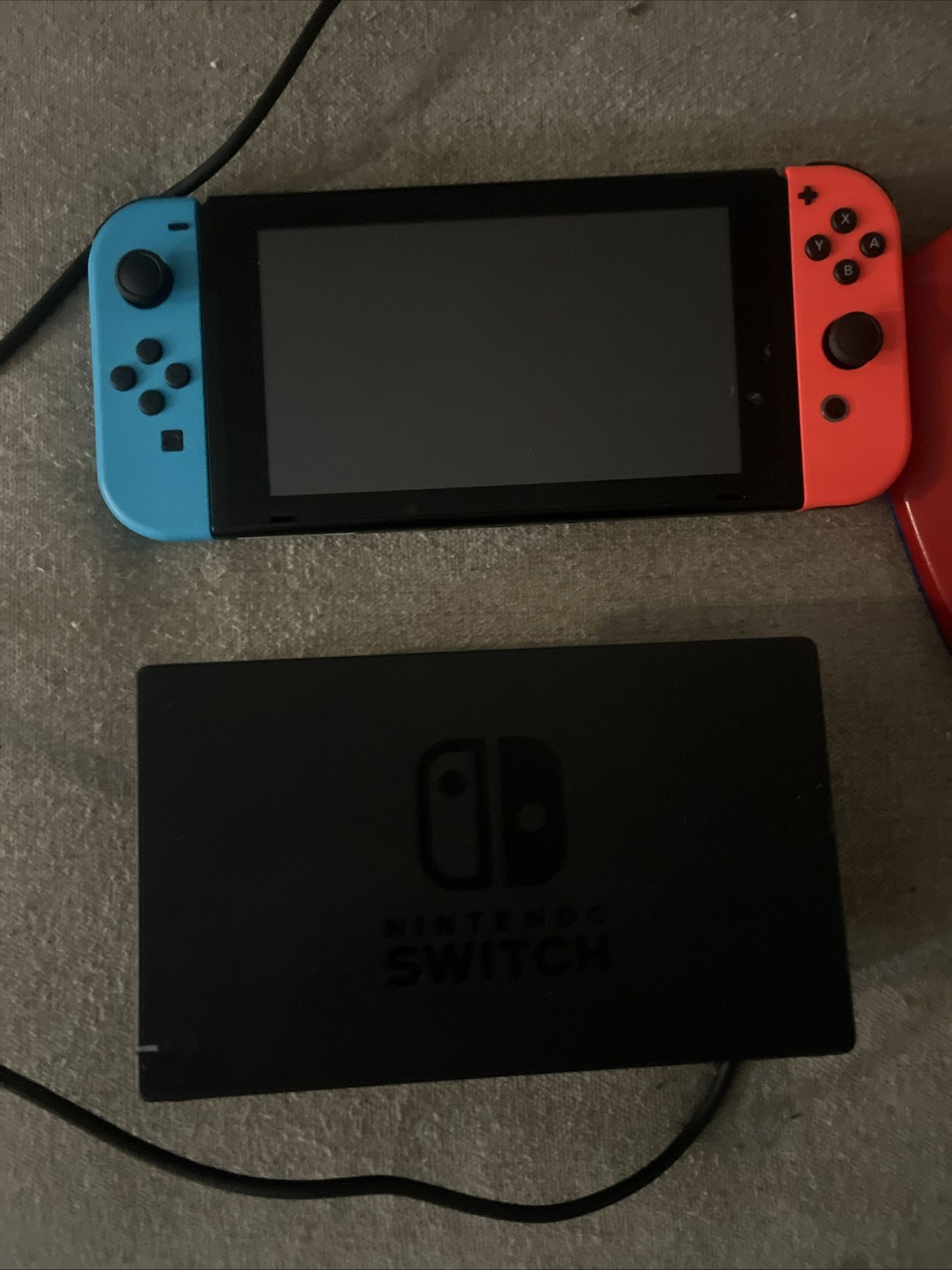 Nintendo Switch With Steering Wheel