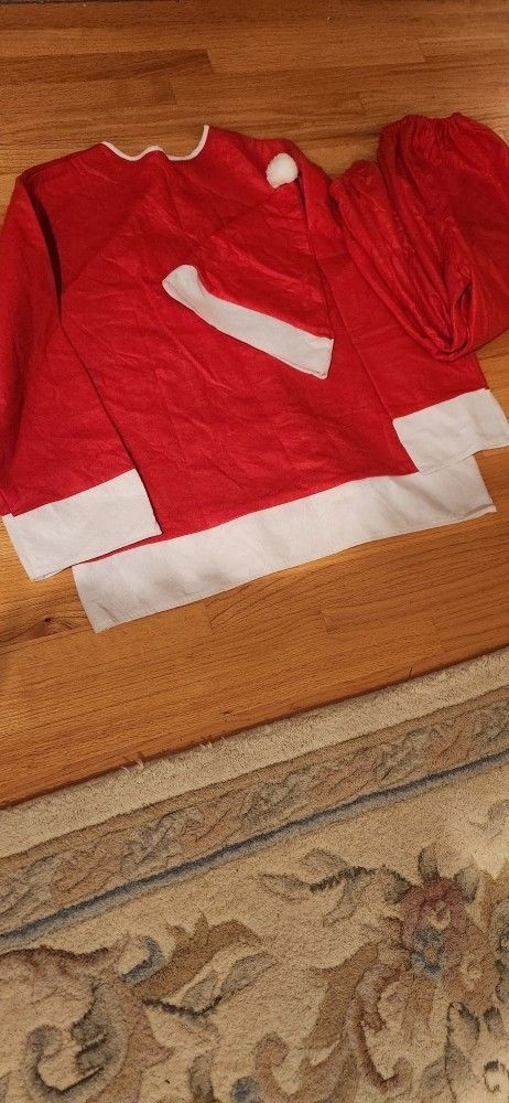3 Piece Santa Suit One Size Fits Most Christmas Fun