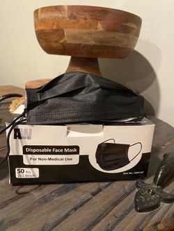 Black Disposable Mask