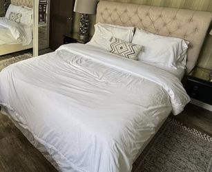 Queen Upholstered Bed