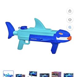 Roblox Super Soaker Sharkbite SHRK 500 Water Blaster [with Virtual Item Code!]
