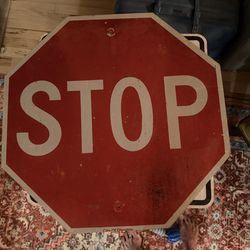 Vintage City of Glendale stop sign