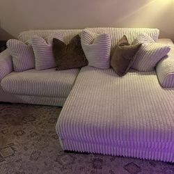 Cream Sectional