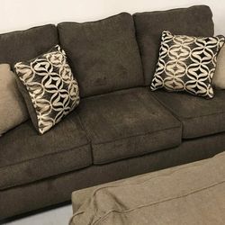 Brand New 💥 Brown Queen Sofa Sleeper/  Living Room Furniture 