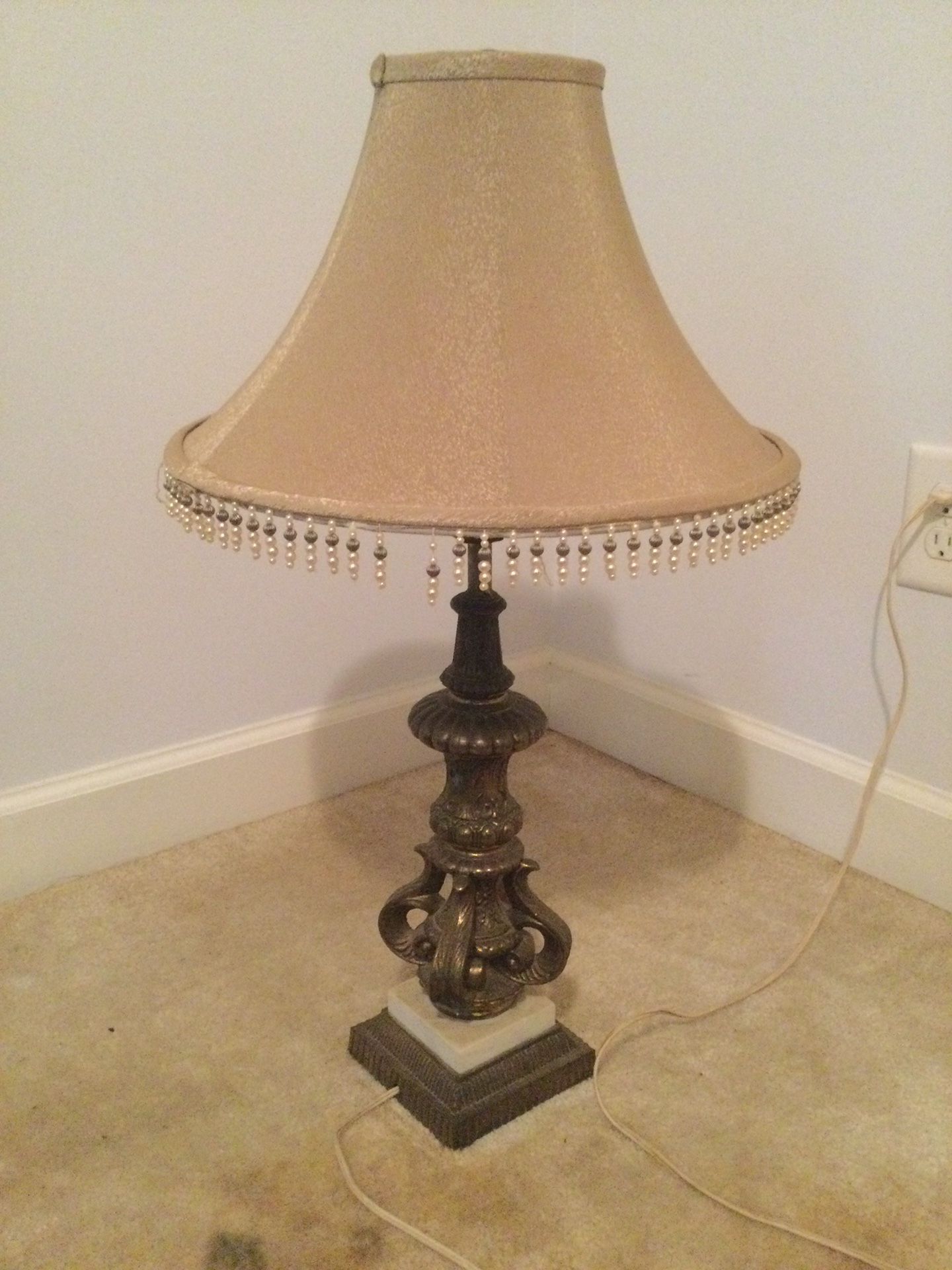 Antique Brass Lamp