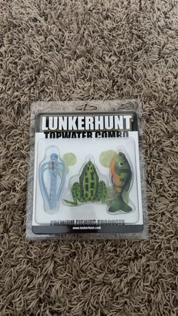 Lunkerhunt Topwater Combo Fishing Lure Set