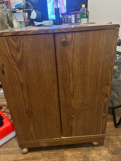 Wooden cabinet