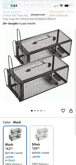 Mouse or rat live trap