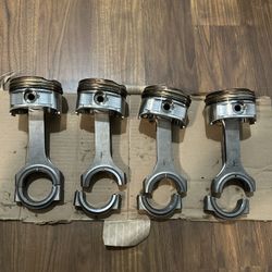 Honda Acura Gsr Type R B18c1 B18c Turbo Traum Pistons Scat Rods