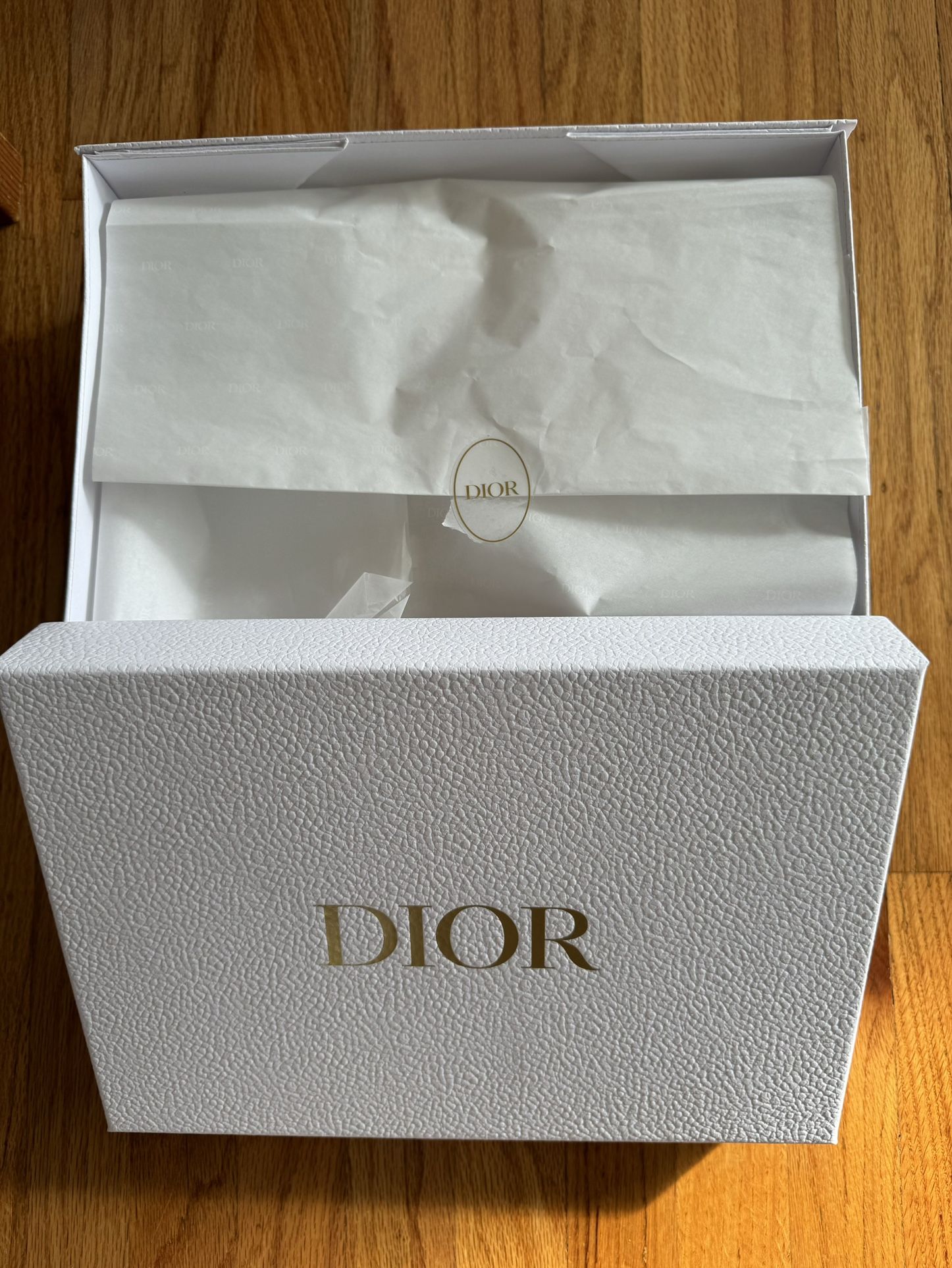 EMPTY Dior Parfum White Gift Box EACH 