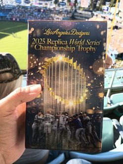 Los Angeles Dodgers World Series Trophy