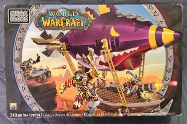 Mega Bloks Set#91014 “Goblin Zeppelin Ambush” Unopened