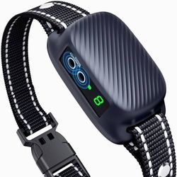 new Bark Collar, Automatic Dog Bark Collar with 3 Effective Training Modes& 8 Sensitivity for Medium Large Dogs, Rechargeable Smart Anti Bark Training