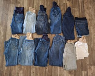 Womens maternity Jeans & leggings (M& L sizes)
