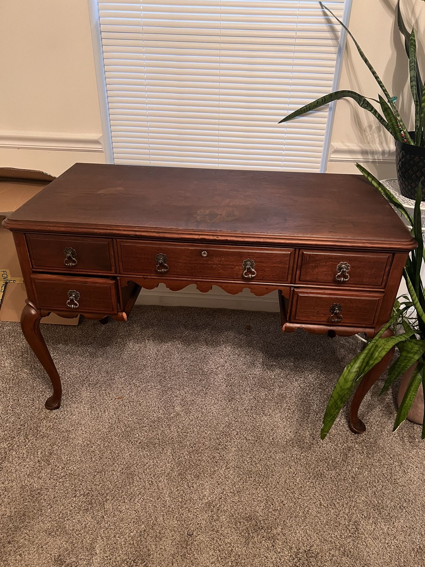 Antique Wooden Desk