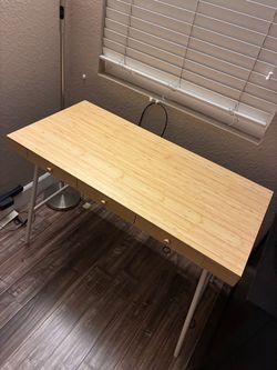 IKEA Lillasen Bamboo Desk in great condition