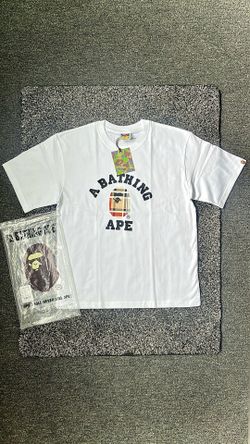White bape t-shirt ‼️