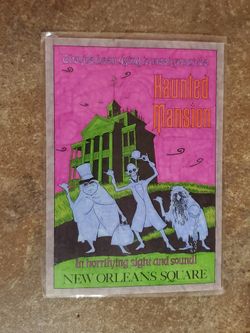 Disneyland Post Card Laminated